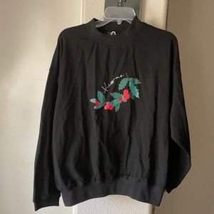Kittenish Christmas sweatshirt